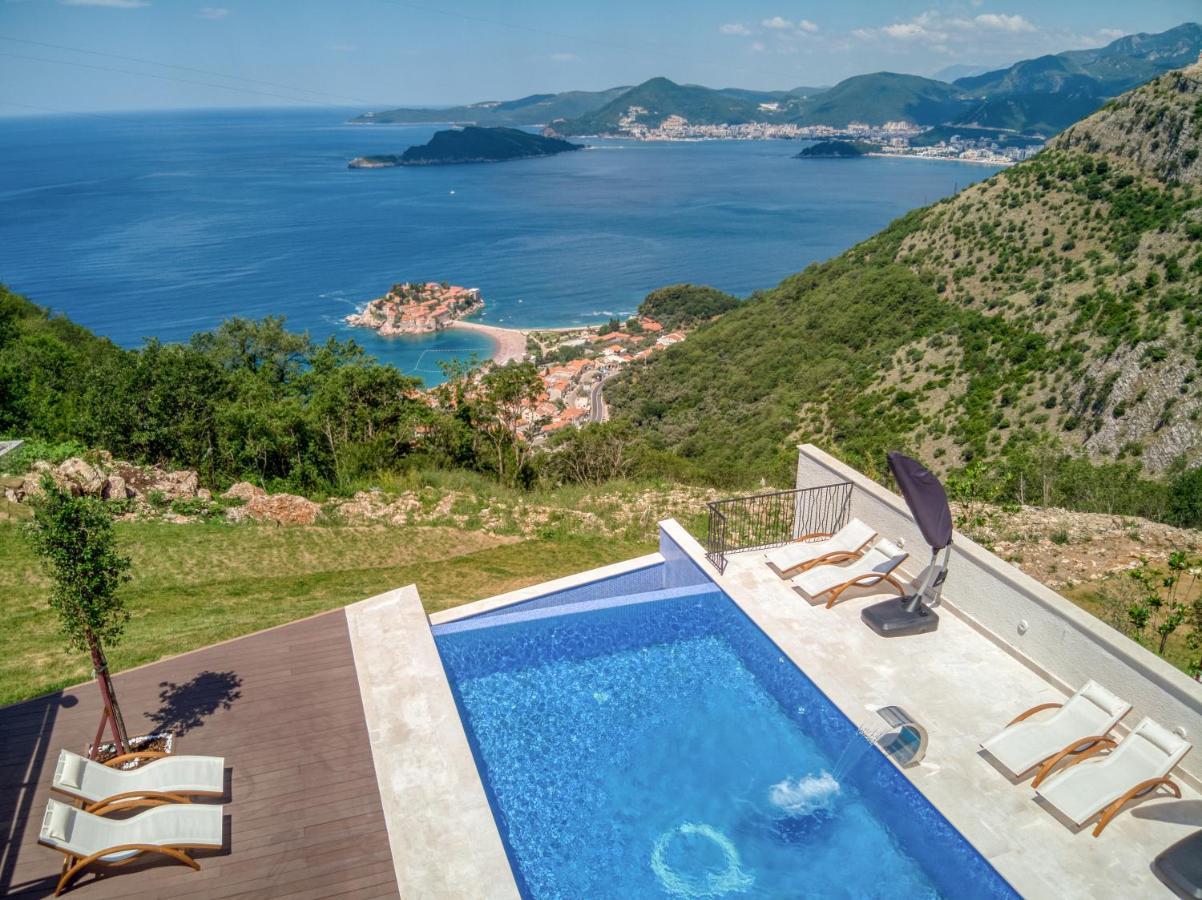 Quercus Residences Apartments Sveti Stefan Eksteriør billede