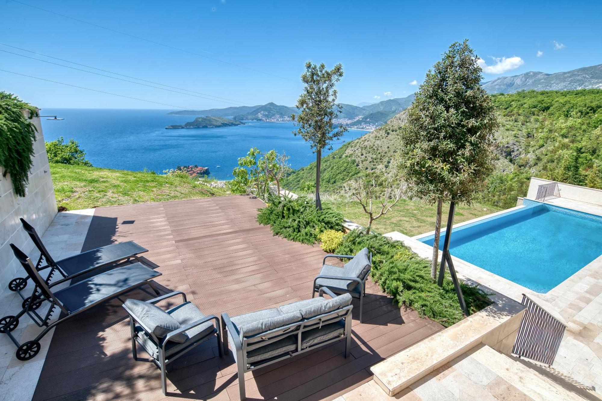 Quercus Residences Apartments Sveti Stefan Eksteriør billede