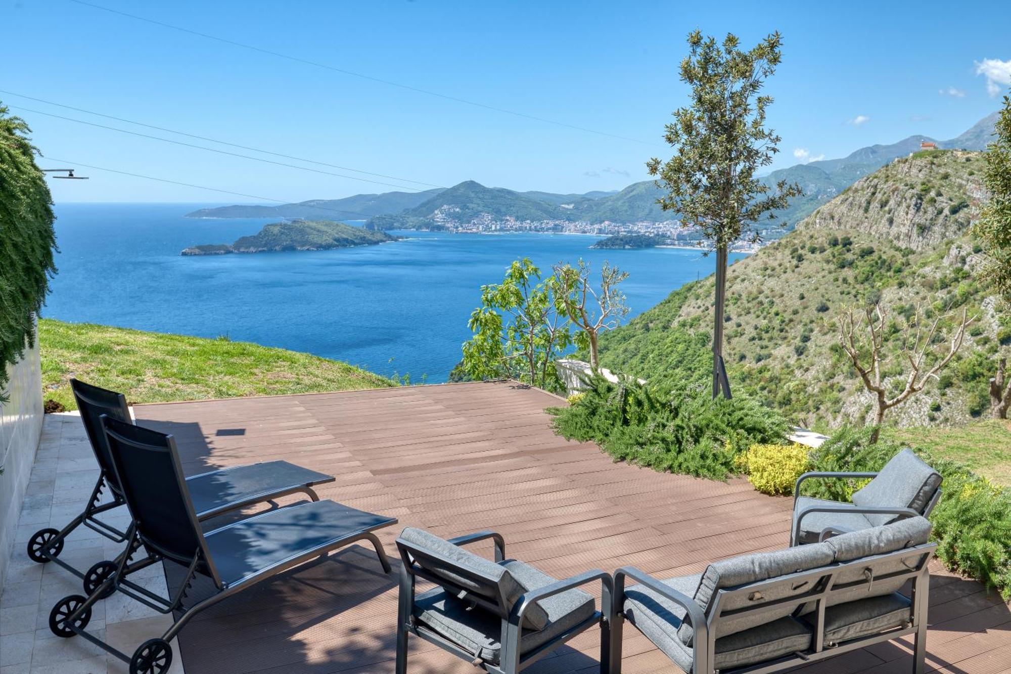 Quercus Residences Apartments Sveti Stefan Eksteriør billede