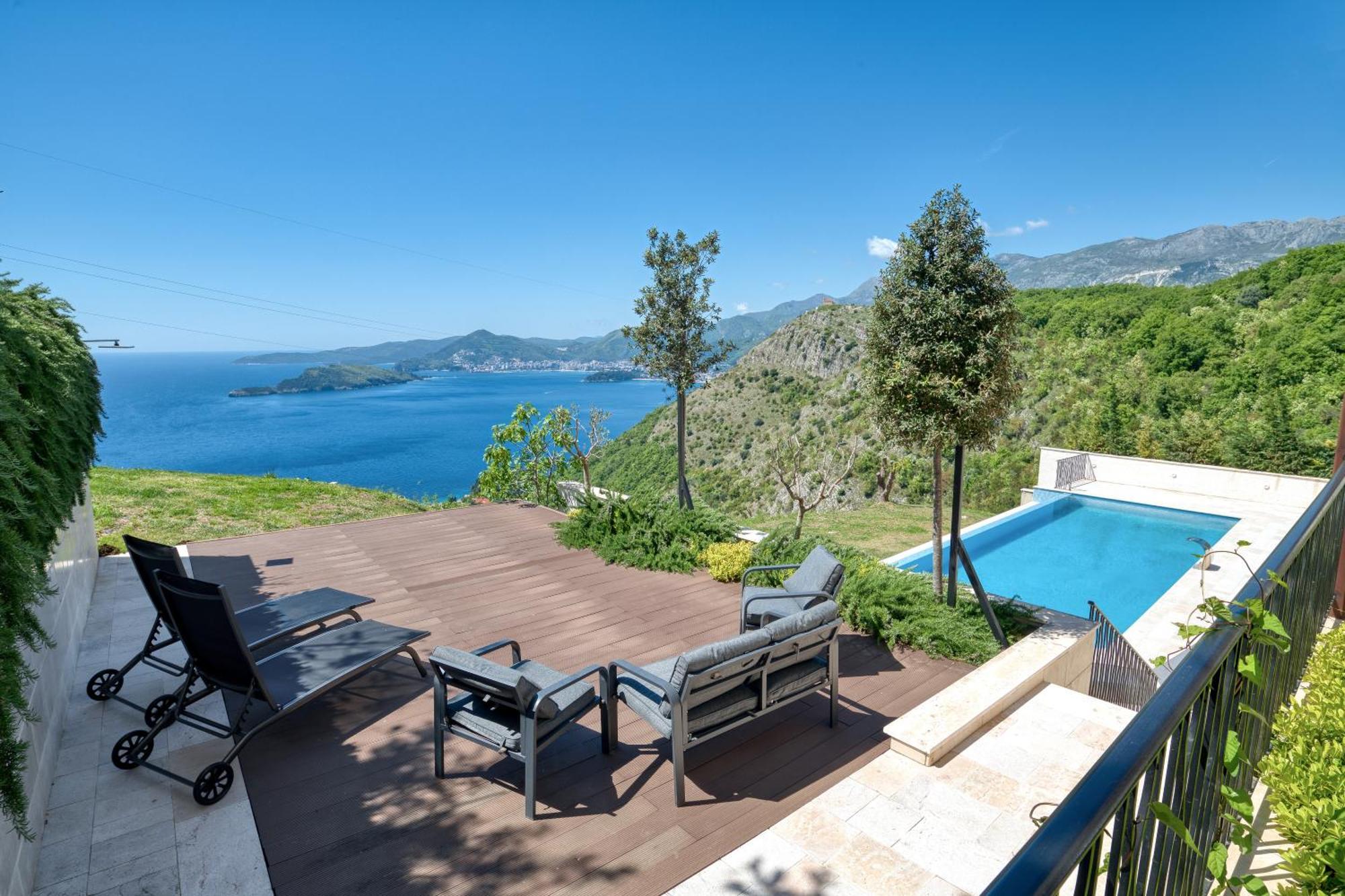 Quercus Residences Apartments Sveti Stefan Eksteriør billede